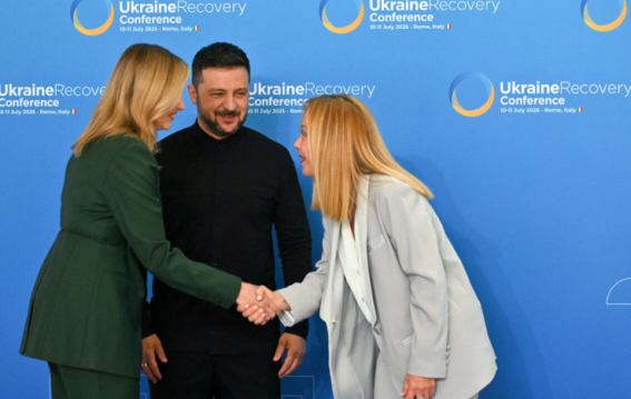 Italy Hosts Ukraine Recovery Conference Amid Ongoing War and Uncertainty Over U.S. Support